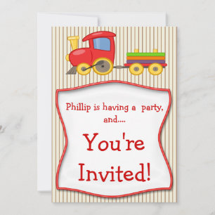 Invitación a la fiesta de cumpleaños de los niños