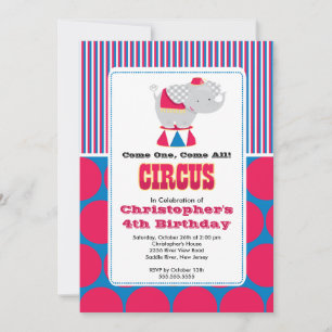Invitación a la fiesta de cumpleaños de los niños