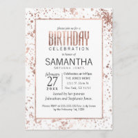 Invitación a la fiesta de cumpleaños de los pintor