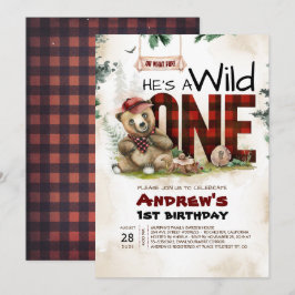 Invitación a la fiesta de cumpleaños de Lumberjack