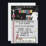 Invitación a la fiesta de cumpleaños de Mad Scienc<br><div class="desc">¡Estás invitado a un fiesta explosivo!</div>