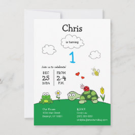 Invitación a la fiesta de cumpleaños de Mariquita 