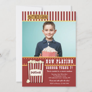 Invitación a la fiesta de cumpleaños de Matinee Sh