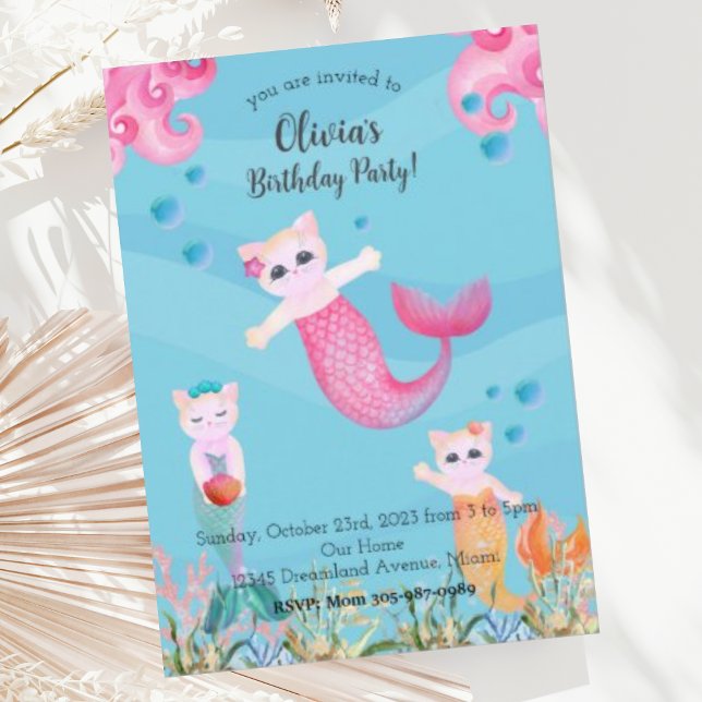Invitación a la fiesta de cumpleaños de Mercat Mer (Subido por el creador)