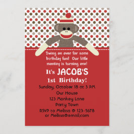 Invitación a la fiesta de cumpleaños de Mono Muert