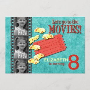 Invitación a la fiesta de cumpleaños de Movie & Po