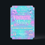 Invitación a la fiesta de cumpleaños de Neon Glow<br><div class="desc">Invitación a la fiesta de cumpleaños del delfín Glow Editable Neon Glow Dolphin Invitación de cumpleaños - Divertirse en la diversión con esta vibrante invitación de temática oceánica! Perfecto para una espléndida celebración bajo el mar.</div>