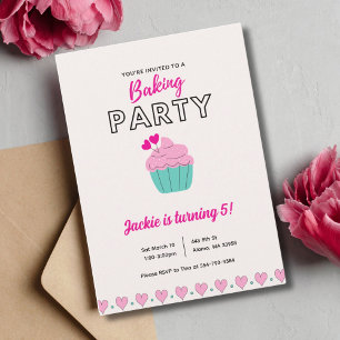 Invitación a la fiesta de cumpleaños de niños coci