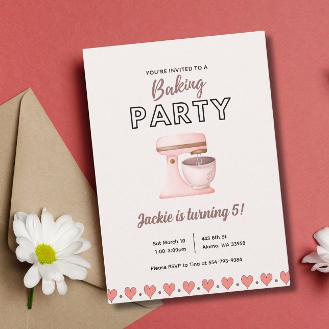 Invitación a la fiesta de cumpleaños de niños coci (Subido por el creador)