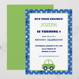 Invitación a la fiesta de cumpleaños de niños de c