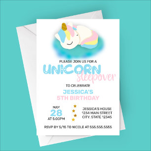Invitación a la fiesta de cumpleaños de niños de u