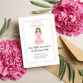 Invitación a la fiesta de cumpleaños de nuestra pr