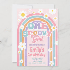 Invitación a la fiesta de cumpleaños de One Groovy