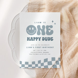 Invitación a la fiesta de cumpleaños de ONE Happy 