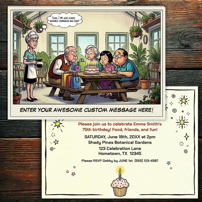 Invitación a la fiesta de cumpleaños de personas m (Subido por el creador)