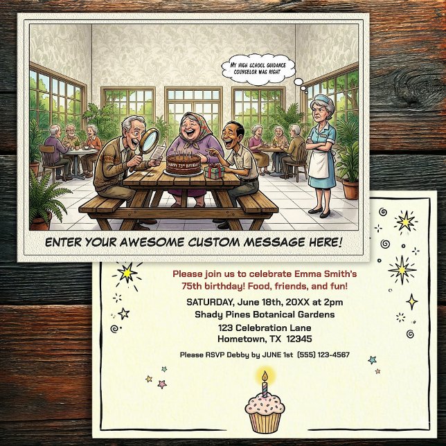 Invitación a la fiesta de cumpleaños de personas m (Subido por el creador)