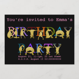 Invitación a la fiesta de cumpleaños de Pony, colo