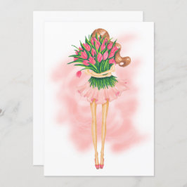 Invitación a la fiesta de cumpleaños de primavera 