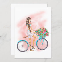 Invitación a la fiesta de cumpleaños de primavera