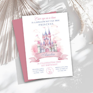Invitación a la fiesta de cumpleaños de Princesa d