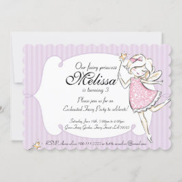 Invitación a la fiesta de cumpleaños de Princesa d