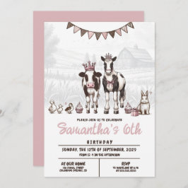 Invitación a la fiesta de cumpleaños de Princess A