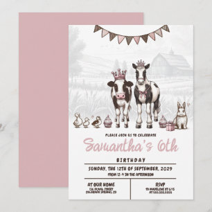 Invitación a la fiesta de cumpleaños de Princess A