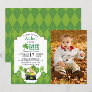Invitación a la fiesta de cumpleaños de San Patric