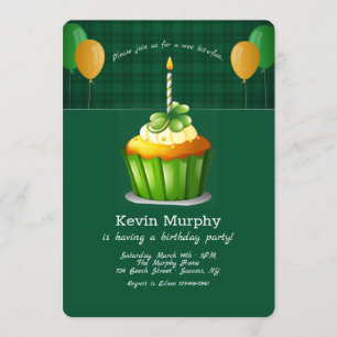 Invitación a la fiesta de cumpleaños de San Patric