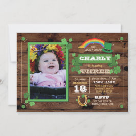 Invitación a la fiesta de cumpleaños de San Patric