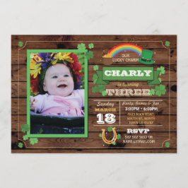 Invitación a la fiesta de cumpleaños de San Patric