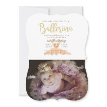 Invitación a la fiesta de cumpleaños de Shabby Chi