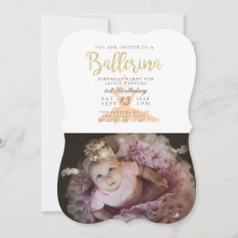 Invitación a la fiesta de cumpleaños de Shabby Chi