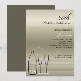 Invitación a la fiesta de cumpleaños de Silver Cha