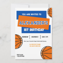 Invitación a la fiesta de cumpleaños de Slam Dunk