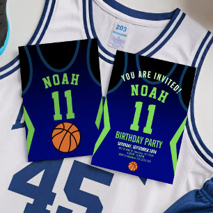 Invitación a la fiesta de cumpleaños de Slam Dunk