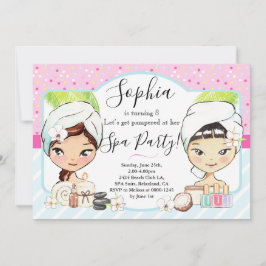 Invitación a la fiesta de cumpleaños de SPA