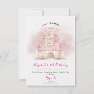 Invitación a la fiesta de cumpleaños de Su Alteza 