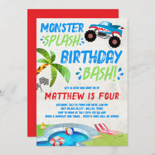 Invitación a la fiesta de cumpleaños de Summer Mon