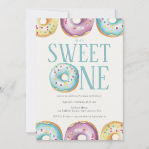 Invitación a la fiesta de cumpleaños de Sweet One