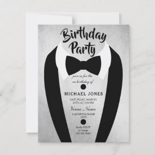 Invitación a la fiesta de cumpleaños de todos los 