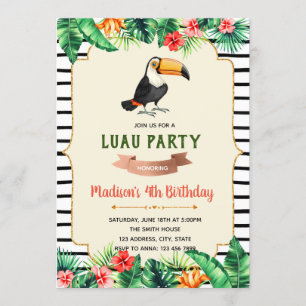 Invitación a la fiesta de cumpleaños de Touche