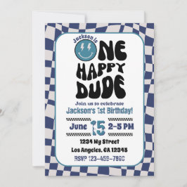 Invitación a la fiesta de cumpleaños de un chico f