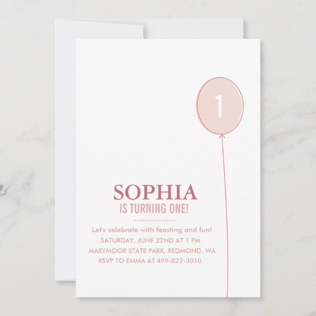 Invitación a la fiesta de cumpleaños de un niño co (Anverso)