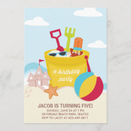 Invitación a la fiesta de cumpleaños de un niño Fi