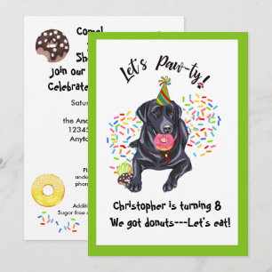 Invitación a la fiesta de cumpleaños de un recuper