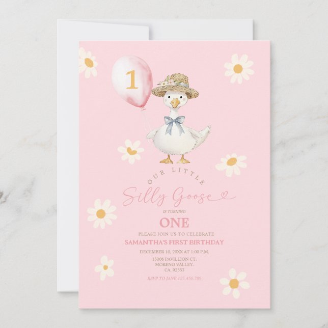 Invitación a la fiesta de cumpleaños de un tímido  (Anverso)