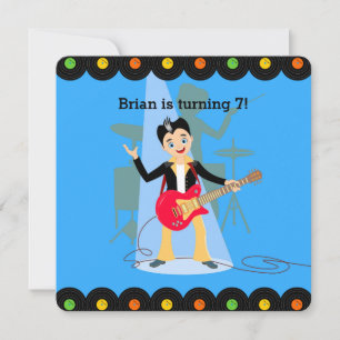 Invitación a la fiesta de cumpleaños de una estrel