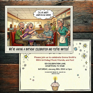 Invitación a la fiesta de cumpleaños de una person