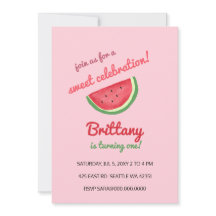 invitación a la fiesta de cumpleaños de verano de 